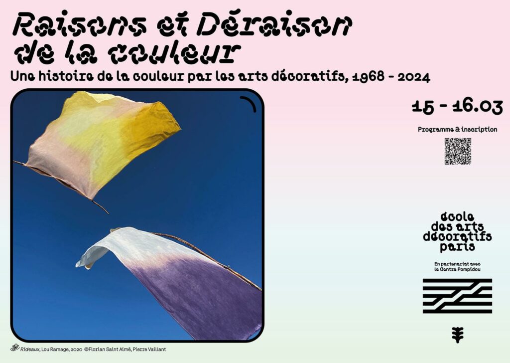 Raisons et deraison de la couleur Jean-Philippe Lenclos, Philippe Roaldes a3dc Atelier 3D Couleur école des arts décoratifs paris - Designer coloriste